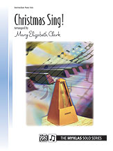Christmas Sing-Piano Solos piano sheet music cover